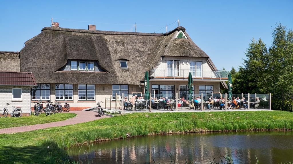 Landhaus Grosses Meer Südbrookmerland Esterno foto